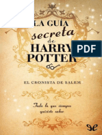 La Guia Secreta de Harry Potter - El Cronista de Salem