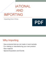 International Trade and Importing