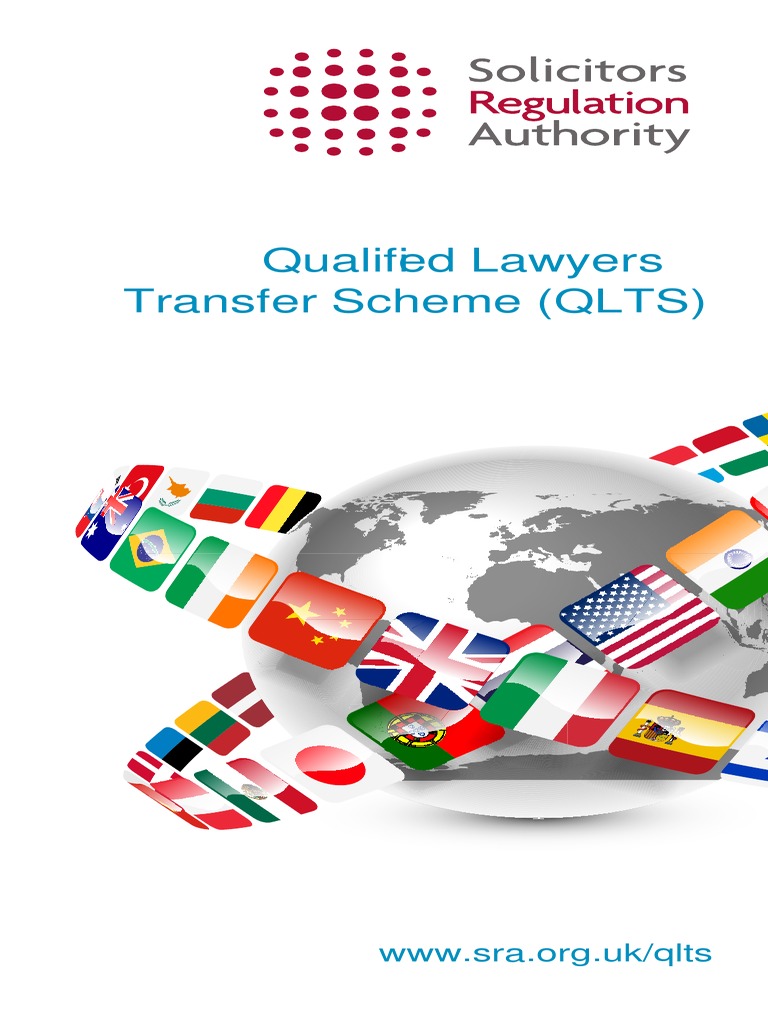 Qualified Lawyers Transfer Scheme (QLTS) PDF Solicitor Lawyer