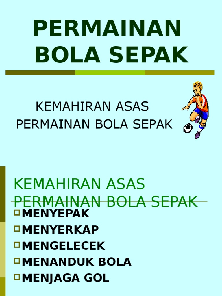 Asas Permainan Bola Sepak Pdf