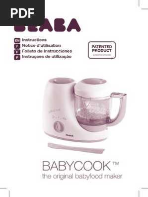 beaba babycook original manual