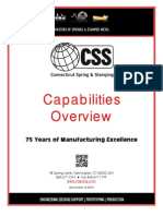 75 Years Manufacturing Excellence Capabilities Overview