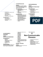 5 Non-Communicable Diseases