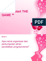 Let’s we start THE GAME 