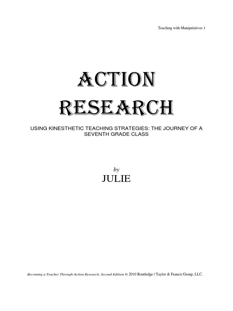 action research examples mathematics