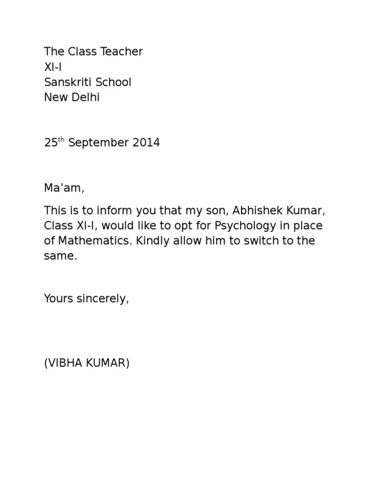 Format For Reallife Formal Letters | PDF