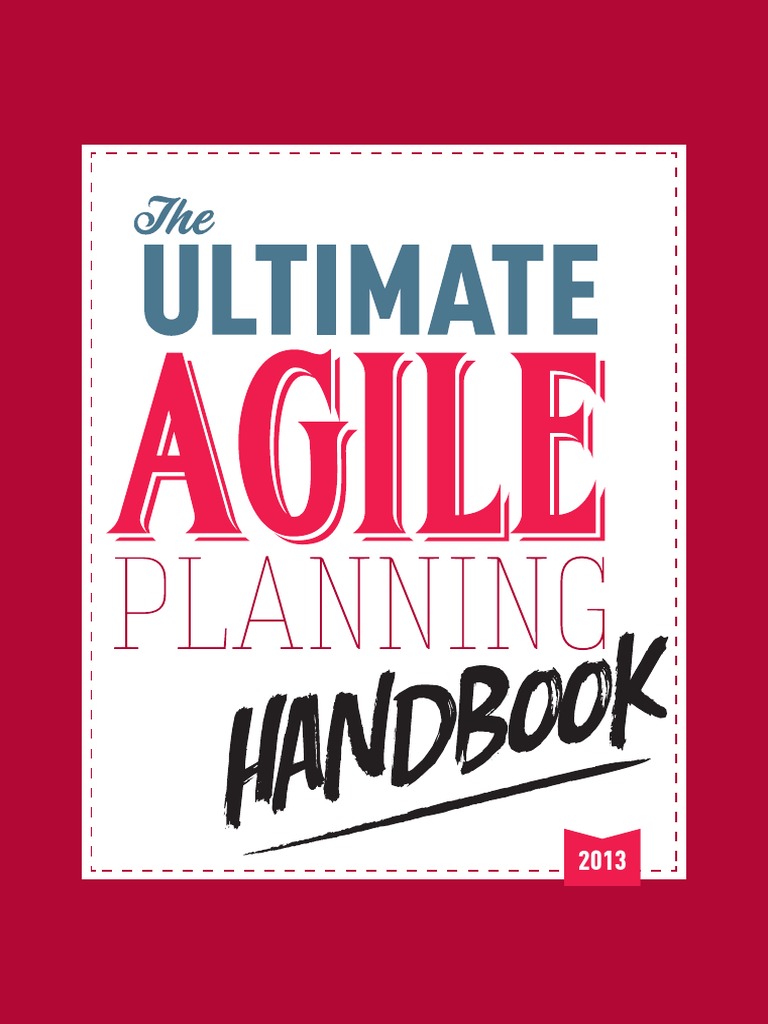 The Ultimate Agile Planning Handbook PDF Agile Software Development