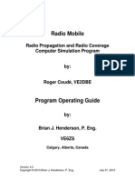 Radio Mobile Program Operating Guide