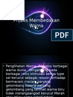 Proses Membedakan Warna