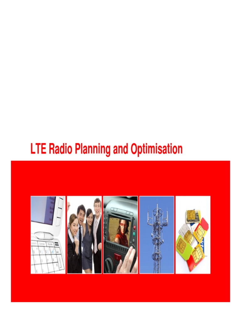 Lte Radio Planning and Optimisation PDF | PDF