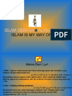 Islam Sebagai Jalan Hidupku