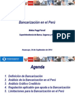 Bancarización en El Perú