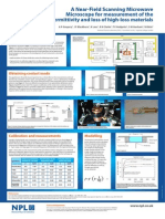 A Near-Field Scanning Microwave Microscope For Measurement of The Permittivity and Loss of High-Loss Materials