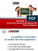 Sistema Curricular - Enfoque Por Competencias