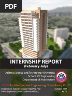 Download Architecture Internship Final Report by Oliyad Mitiku SN256270601 doc pdf