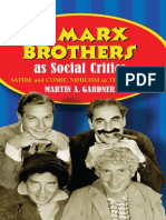 the Marx Brothers as Social Critics de Martin A. Garder