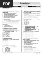 Portugues Pronomes Exercícios