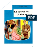 Caroline Quine Les Sœurs Parker 20 ODEJ Le Secret Du Chalet Suisse 1958