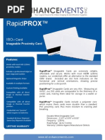 Download Rapidprox ISOXT Proximity Cards by ProximityCards SN256286606 doc pdf