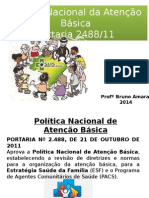 Nova Política Nacional de Atenção Básica