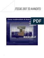 Dispensa Di Autocad 2007 - 3d Avanzato
