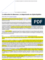 La Ubicación de Almacenes y Su Importancia en El Plan Logístico _ ORLA · Observatorio Sobre Las Relaciones Económicas Con América Latina (1)