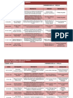 Programacion Jornada