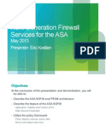 Next Generation Firewall Services For The Asa Eric Kostlan