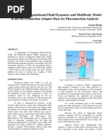 Download Integrating Computational Fluid Dynamics and Multibody Model of an Oil Production Adapter Base for Disconnection Analysis by Gerson Luiz Brand SN2563074 doc pdf