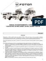 Manual de Operacion y Testigos Vehiculos Foton
