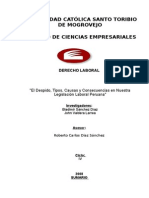 3965399 El Despido y Sus Consecuencias Legales en El Peru