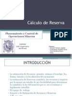 Calculo de Reserva