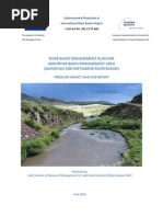 River Basin Management Plan For Akhuryan Basin Management Area (Akhuryan and Metsamor River Basins)