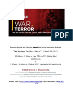 Justice, War On Terror, Cle Class
