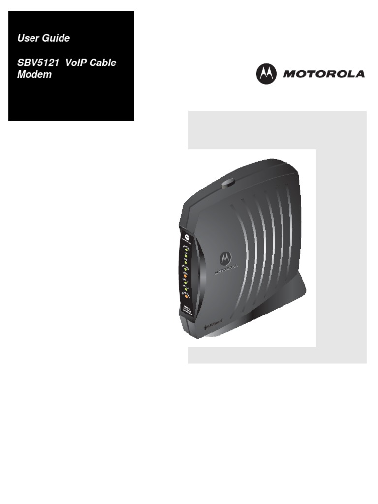 Motorola Sbv5121 Voip Cable Modem Driver - lasopapaper