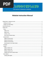 Lesson Plan Documentation