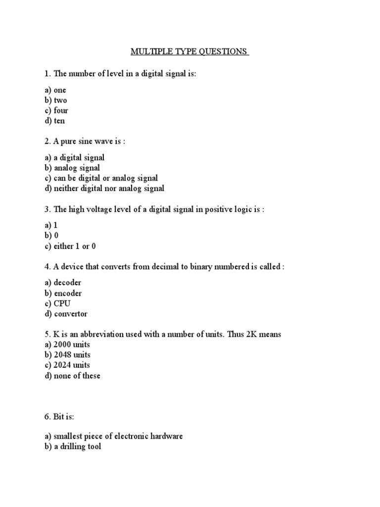 STLD Bits PDF Bit Digital Data