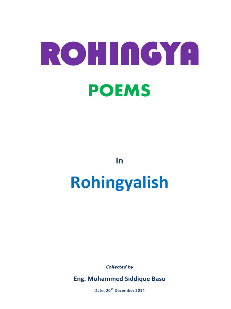 Rohingya Poems Collection | PDF | Rohingya People | Nature