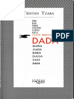 Tzara, Tristan - Siete Manifiestos Dada (Fábula, 1999)