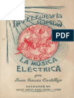 Castillejo Juan Garcia La Telegrafia Rapida El Triteclado y La Musica Electrica