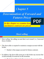 Chapter 5 - Pricing Forwards and Futures (S.V.)