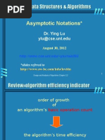 Asymptotic Notations