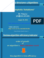 Asymptotic Notations