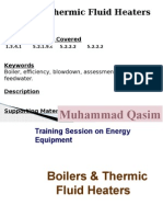 Boilers and Thermic Fluid Heaters assignment 
