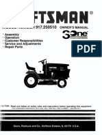 Craftsman GT 6000 Lawn Tractor