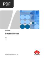 Huawei RRU RRU3268 Installation Guide