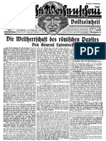 1929 Nr. 9, Die Weltherrschaft Des Roemischen Papstes Deutsche Wochenschau, PDF