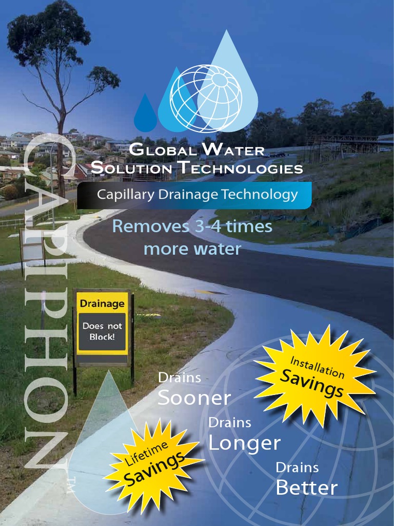 Capiphon™: Advanced Capillary Drainage | PDF | Drainage | Basement