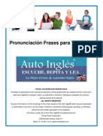 7 Auto Ingles Pronunciacion Frases para Training II