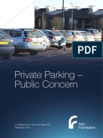 RAC Foundation Parking Report